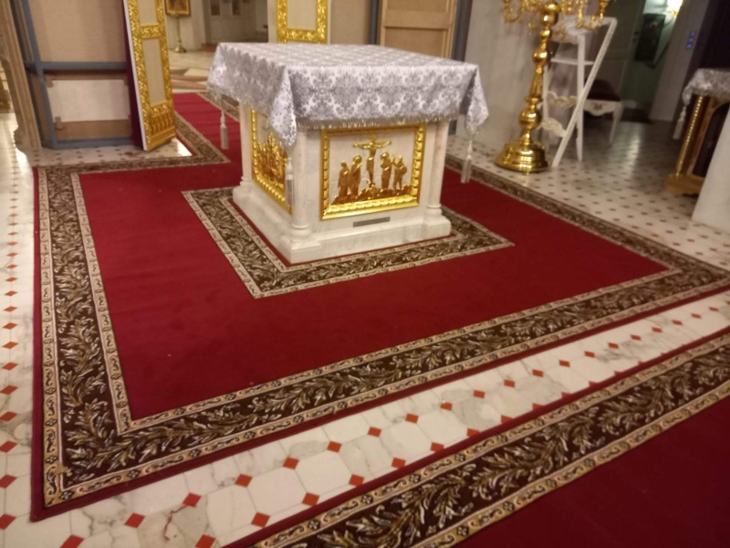 Укладка кремлевской дорожки с сваркой стыков