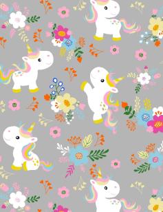 Палас Принт ЕДИНОРОЖКИ(19_13)