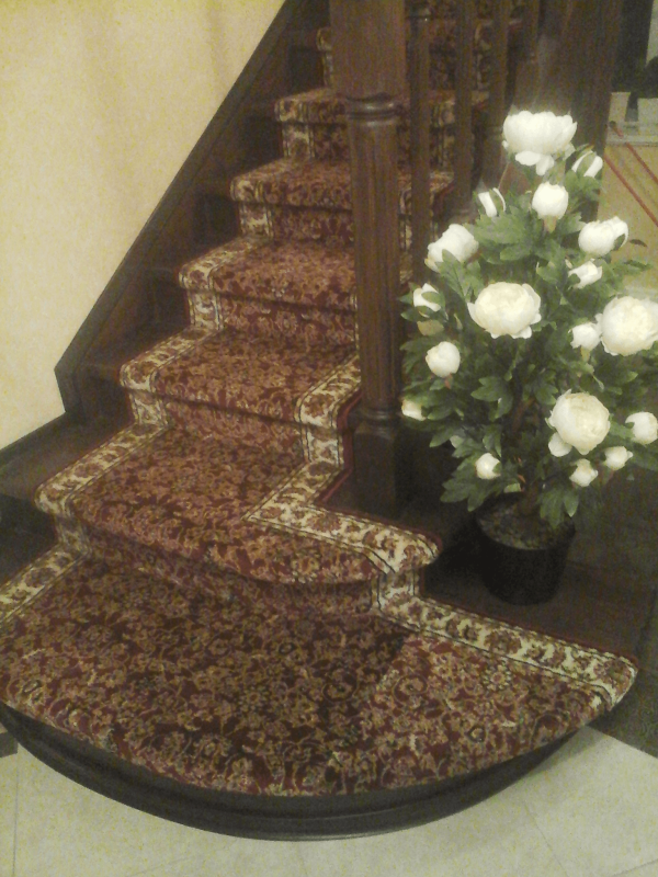 Дорожка Райский Сад на лестницу с закруглениями