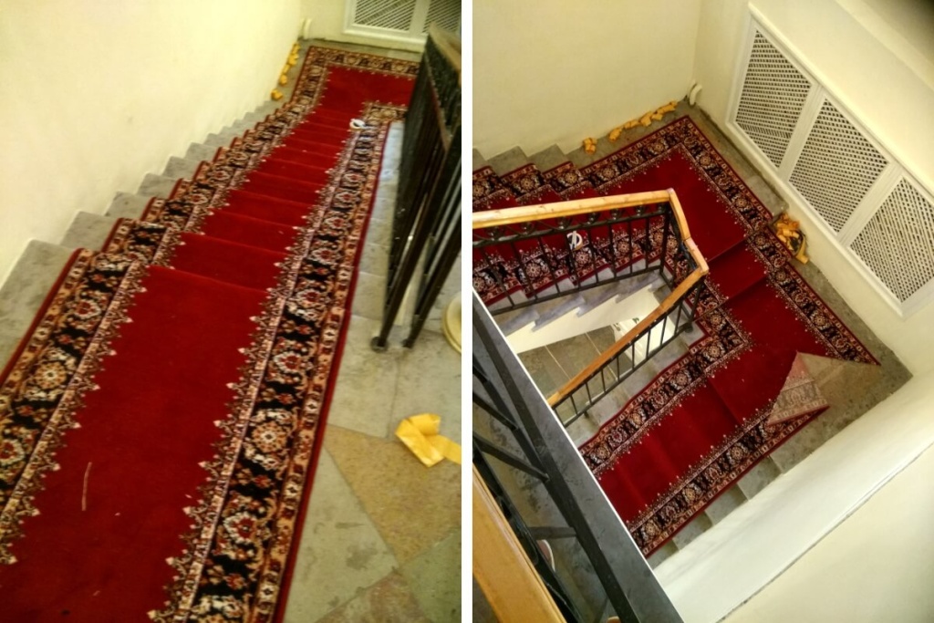 Кремлевская дорожка на лестницу