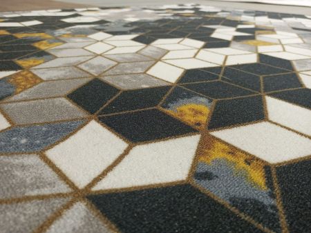 палас принт соты 90_38