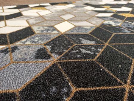 палас принт соты 90_38