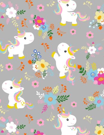 Палас Принт ЕДИНОРОЖКИ(19_13) 1,0х2,5 Прямой