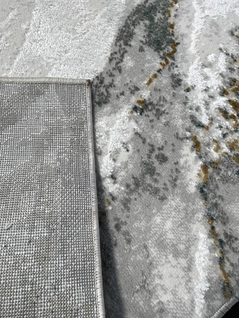 ковер aura t320a beyaz/l.green