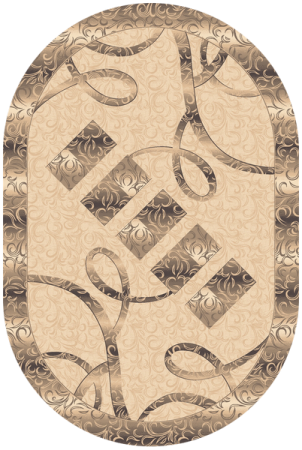 Ковер Карпет МЕДЕО 19_21 2x3 Овал