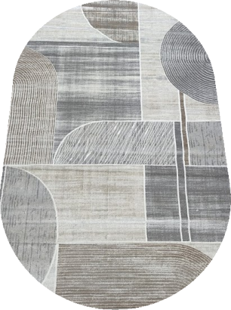 Ковер Визион 22116 25354 1,0х5,0 Овал (1,0)