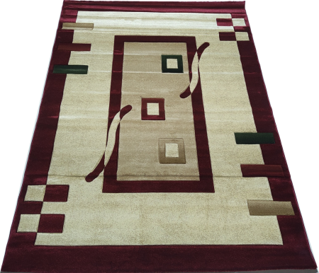 Ковер "Imperial Carving" (1347_CREAM / RED) Прямой 2,0х3,0