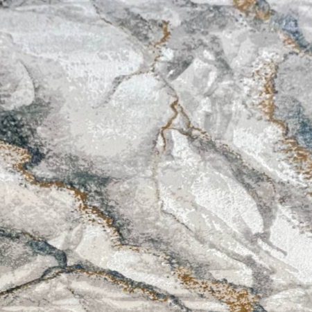 ковер aura t320a beyaz/l.green