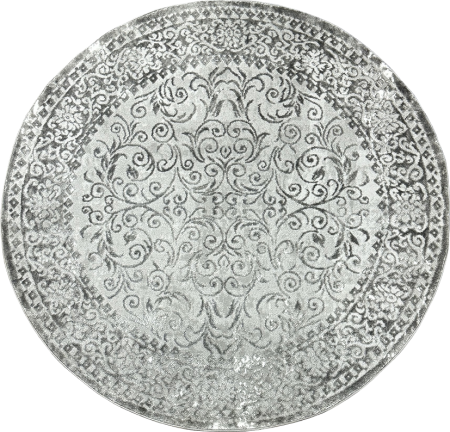 Ковер AMINA NP223 GREY 2,5x2,5 Овал