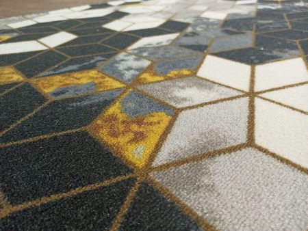 палас принт соты 90_38