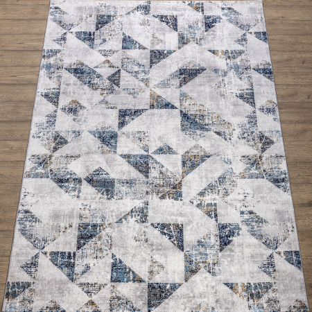 Ковер "Palermo" (05468A_A KREM / MAVI) Прямой 1,6х3,0