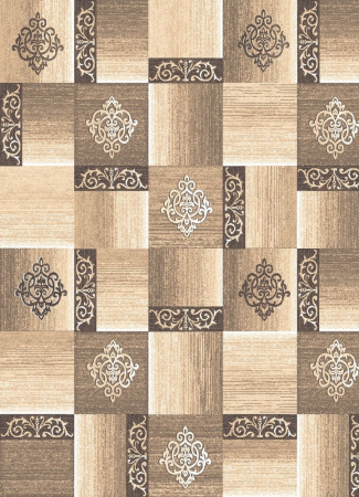 Палас Принт РУСТИК 19_21 2,5х3,0 Прямой