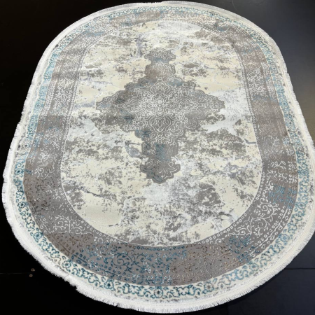 Ковер ELIZA T1028RZ CREAM/CREAM 1,5x2,3 Прямой