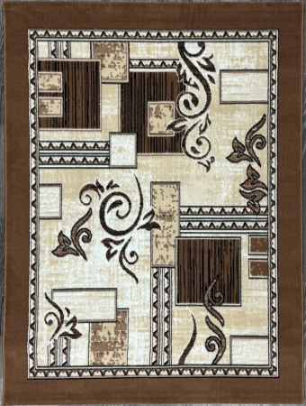 ковер oskar l129b beige/l.brown