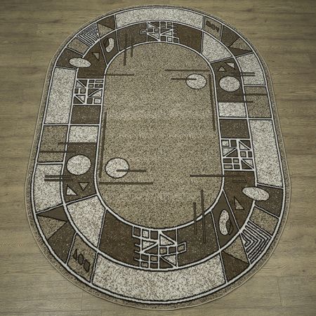 Ковер Лайла де Люкс (15804_10822) Овал 0,8х1,5