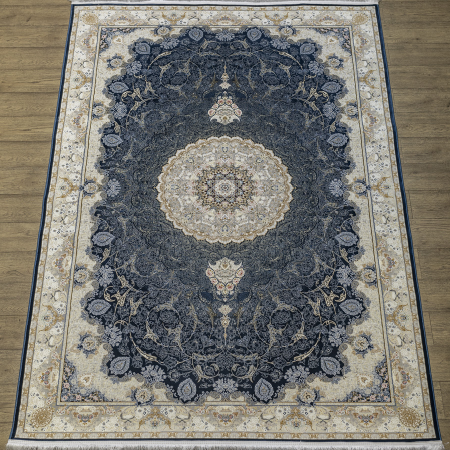 Ковер "Lavin" (Linda_Navy Blue) Прямой 1,5х3,0