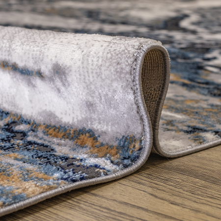 ковер palermo 10146a mavi / gri