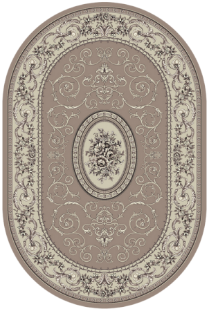 Карпеты обработанные Принт   ПА 1,66 2,3  ПЕРСИЯ ОВАЛ 17 34 1Y  1 сорт