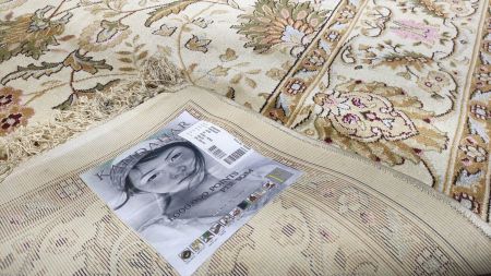 ковер kandahar 2009b kemik / kemik