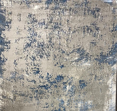 Ковер AMINA NP208 GREY/BLUE 2,5x5 Прямой