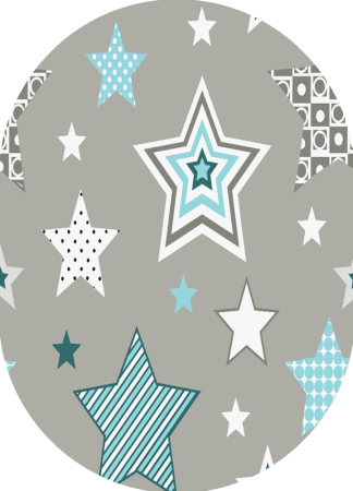 палас принт звезды 95_13