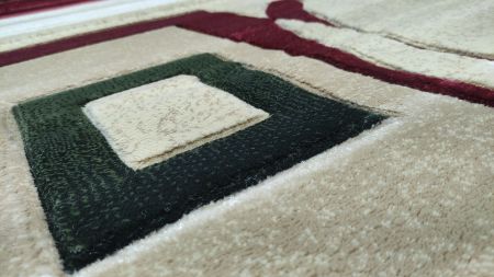 ковер imperial carving 1347 cream / red