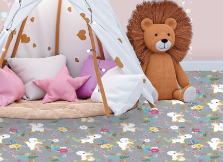 палас принт единорожки(19_13)